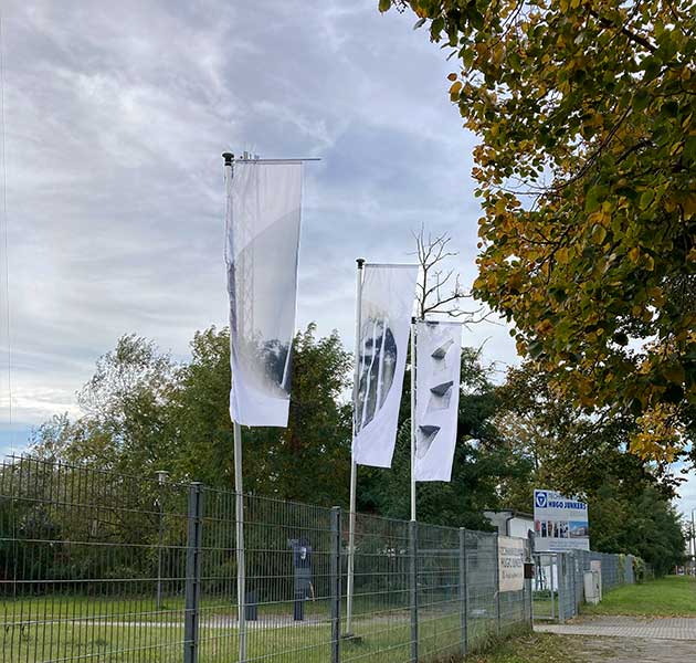 Die drei Teile bilden ein Bild